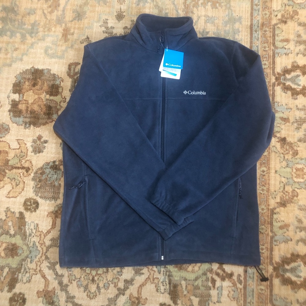 Men’s Columbia zip up jacket sz large